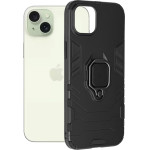 Techsuit - Silicone Shield - iPhone 15 Plus - Black