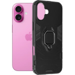 Techsuit - Silicone Shield - iPhone 16 Plus - Black