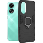 Techsuit - Silicone Shield - Oppo A78 4G - Black