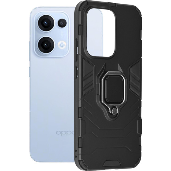 Techsuit - Silicone Shield - Oppo Reno13 Pro - Black