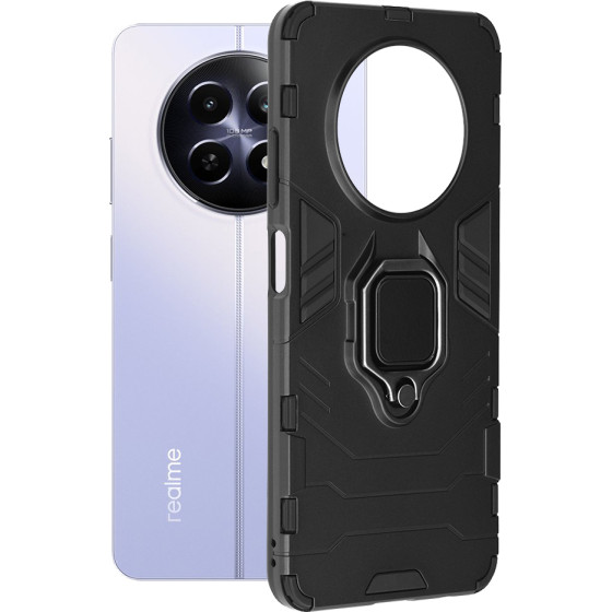 Techsuit - Silicone Shield - Realme 12 / 12x - Black