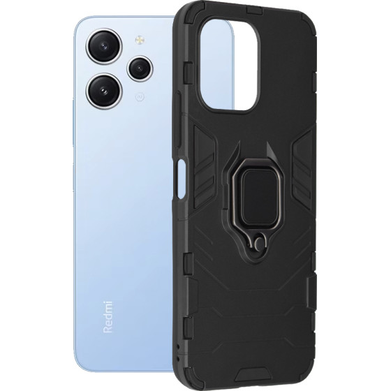 Techsuit - Silicone Shield - Xiaomi Redmi 12 4G / 12 5G - Black