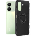 Techsuit - Silicone Shield - Xiaomi Redmi 13C 4G / Poco C65 - Black