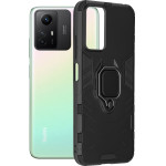 Techsuit - Silicone Shield - Xiaomi Redmi Note 12S - Black