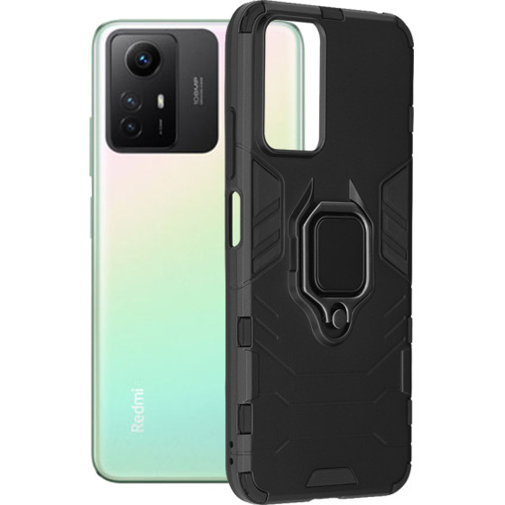 Techsuit - Silicone Shield - Xiaomi Redmi Note 12S - Black