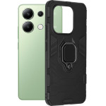 Techsuit - Silicone Shield - Xiaomi Redmi Note 13 4G - Black