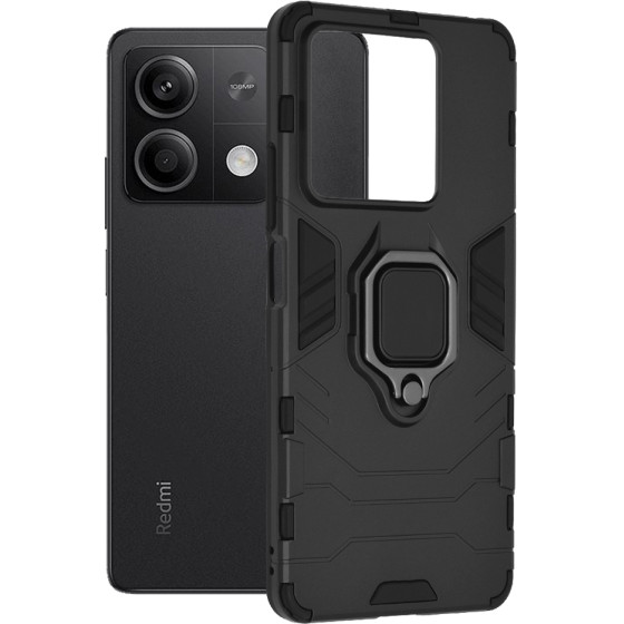 Techsuit - Silicone Shield - Xiaomi Redmi Note 13 5G - Black
