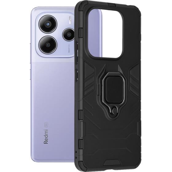 Techsuit - Silicone Shield - Xiaomi Redmi Note 14 5G - Black