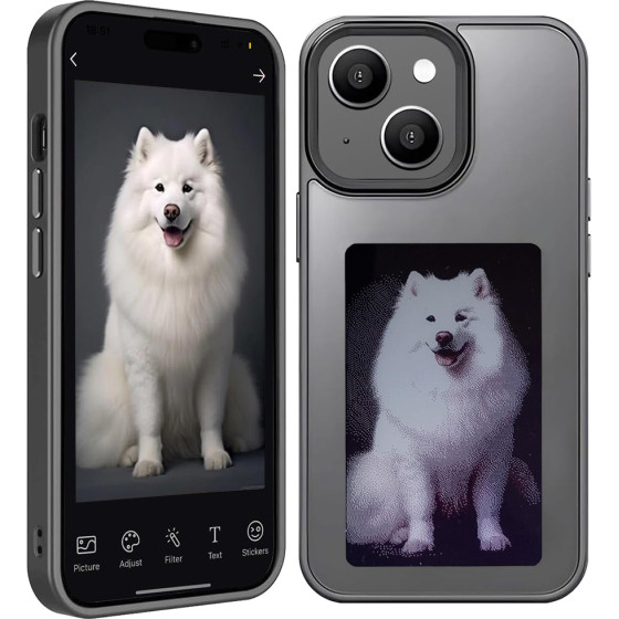 Techsuit - SmartScreen NFC - iPhone 15 - Black