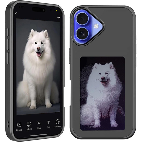 Techsuit - SmartScreen NFC - iPhone 16 Plus - Black