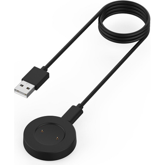 Techsuit - SmartWatch Wireless Charging Cable (THC3) - for Huawei Watch GT/GT2/Honor Watch GS3i, USB, 3.5W - Black