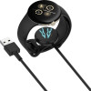 Techsuit - SmartWatch Wireless Charging Cable (THC5) - for Google Pixel Watch 3 (41mm, 45mm) / 2 / Fitbit Ace LTE, USB - Black
