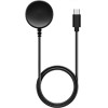 Techsuit - SmartWatch Wireless Charging Cable (TSC21) - for Samsung Galaxy Watch 3/4/5/6, 2.5W, PC Case with Desk Holder - Black