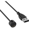 Techsuit - SmartWatch Wireless Charging Cable (TXC1) - for Xiaomi Mi Band 5/6/7, USB, 3.5W, 1m - Black