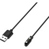 Techsuit - SmartWatch Wireless Charging Cable (TXC4) - for Haylou Bling LS12/RT LS05S/Oneplus Nord Watch, USB, 3.5W - Black