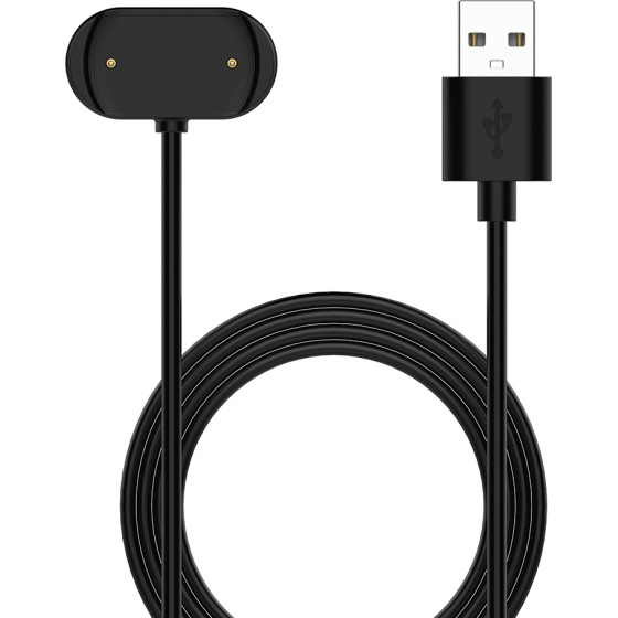 Techsuit - SmartWatch Wireless Charging Cable - for Amazfit Cheetah/Pro/T-Rex Ultra/T-Rex 2/GTR4/GTS4 - Black - (THA3)