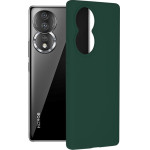 Techsuit - Soft Edge Silicone - Honor 80 - Dark Green