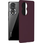 Techsuit - Soft Edge Silicone - Honor 80 - Plum Violet