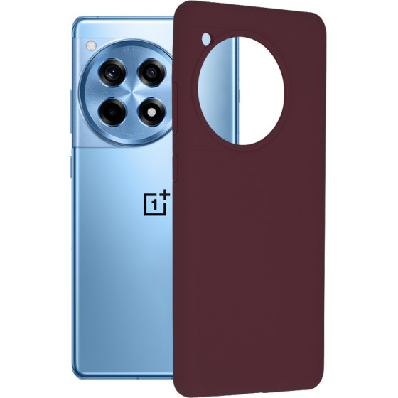 Techsuit - Soft Edge Silicone - OnePlus 12R - Plum Violet