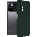Techsuit - Soft Edge Silicone - Xiaomi Poco M4 Pro 5G - Dark Green