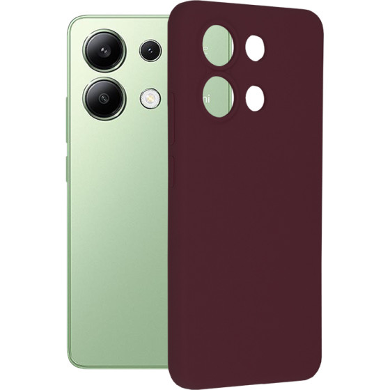 Techsuit - Soft Edge Silicone - Xiaomi Redmi Note 13 4G - Plum Violet