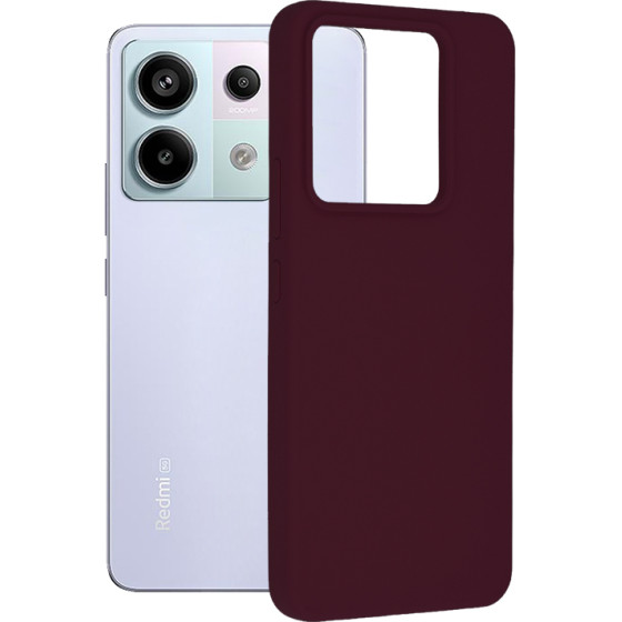 Techsuit - Soft Edge Silicone - Xiaomi Redmi Note 13 Pro 5G / Poco X6 - Plum Violet