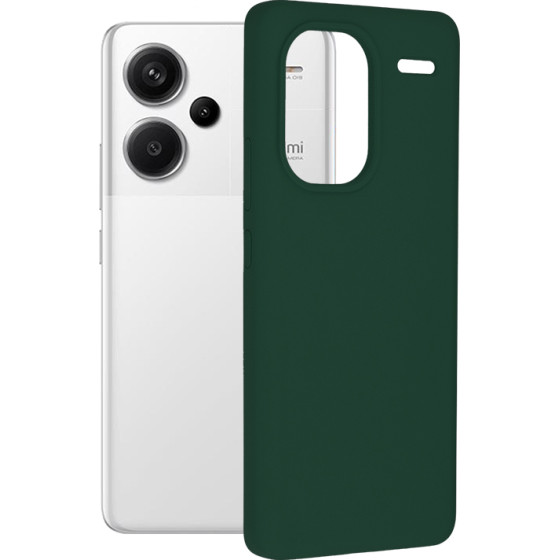 Techsuit - Soft Edge Silicone - Xiaomi Redmi Note 13 Pro+ 5G - Dark Green