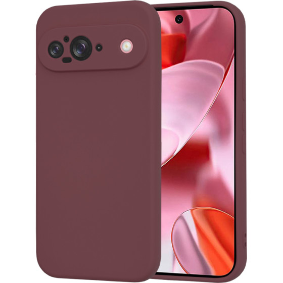 Techsuit - SoftFlex - Google Pixel 9 - Plum Red