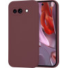 Techsuit - SoftFlex - Google Pixel 9a - Plum Red
