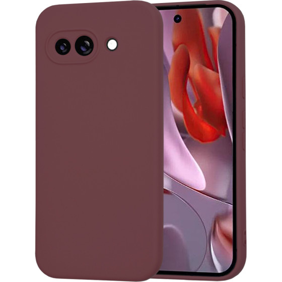 Techsuit - SoftFlex - Google Pixel 9a - Plum Red