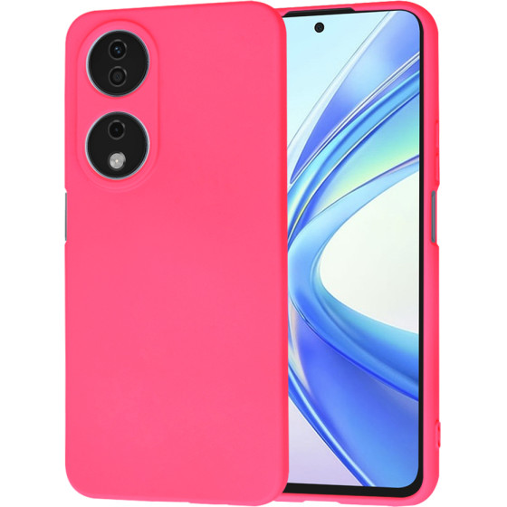 Techsuit - SoftFlex - Honor X7b / X7b 5G / 90 SMART - Hot Pink