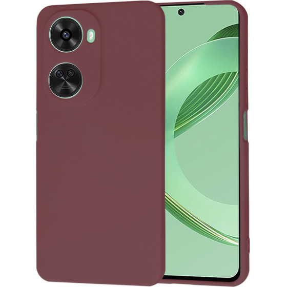 Techsuit - SoftFlex - Huawei nova 11 SE / 12 SE - Plum Red