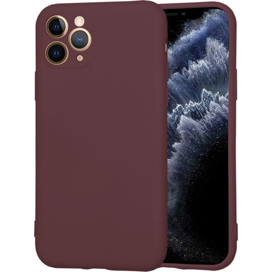 Techsuit - SoftFlex - iPhone 11 Pro - Plum Red