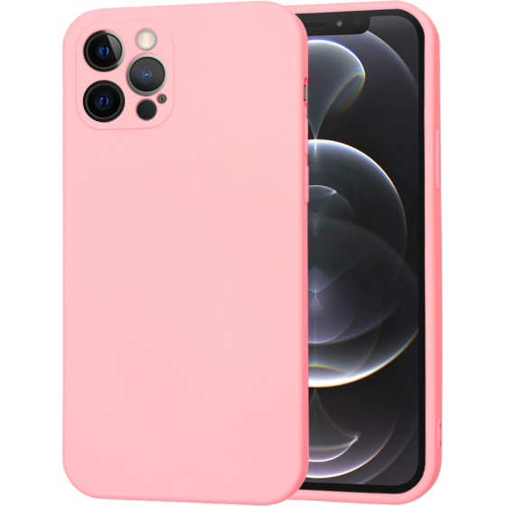 Techsuit - SoftFlex - iPhone 12 Pro - Chalk Pink