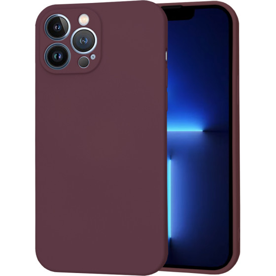 Techsuit - SoftFlex - iPhone 13 Pro Max - Plum Red