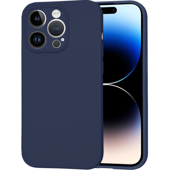 Techsuit - SoftFlex - iPhone 14 Pro - Navy Blue