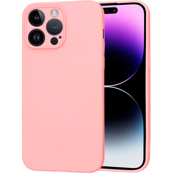 Techsuit - SoftFlex - iPhone 14 Pro Max - Chalk Pink