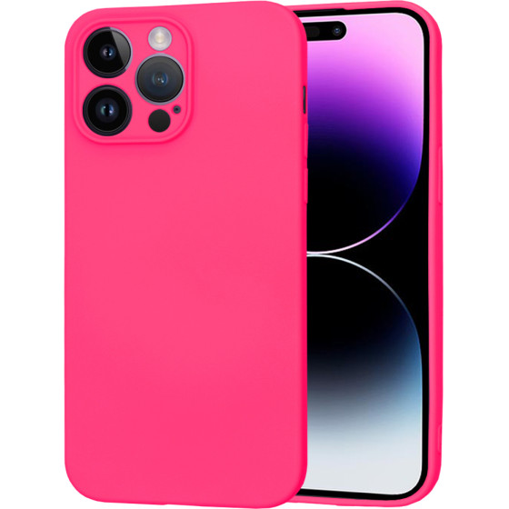 Techsuit - SoftFlex - iPhone 14 Pro Max - Hot Pink