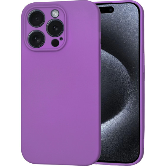 Techsuit - SoftFlex - iPhone 15 Pro - Purple