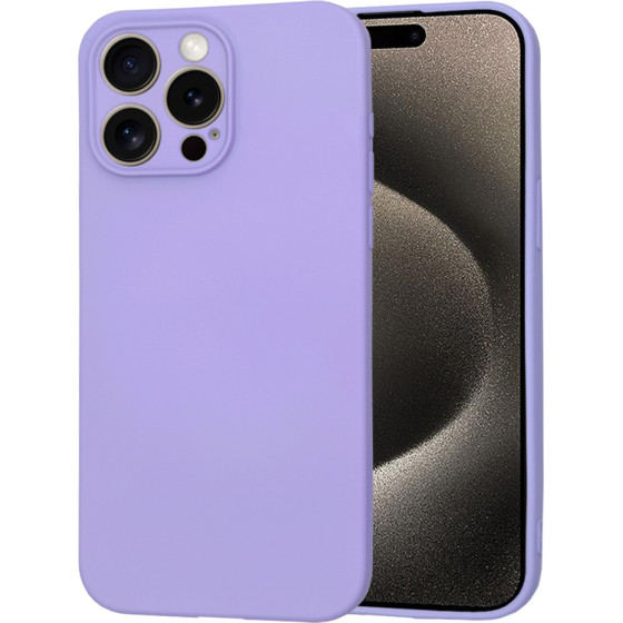 Techsuit - SoftFlex - iPhone 15 Pro Max - Light Purple