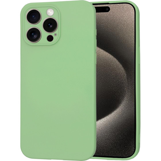 Techsuit - SoftFlex - iPhone 15 Pro Max - Mint Green