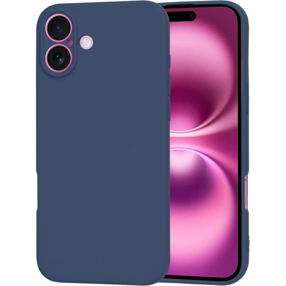 Techsuit - SoftFlex - iPhone 16 Plus - Navy Blue