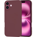 Techsuit - SoftFlex - iPhone 16 Plus - Plum Red