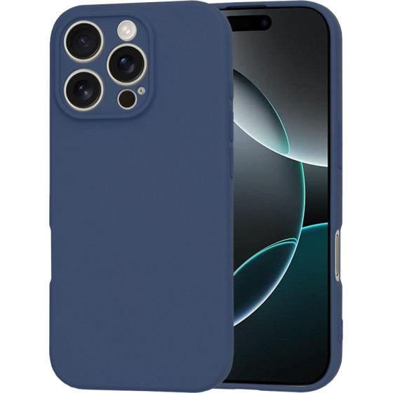 Techsuit - SoftFlex - iPhone 16 Pro - Navy Blue