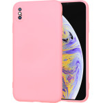 Techsuit - SoftFlex - iPhone XS Max - Chalk Pink