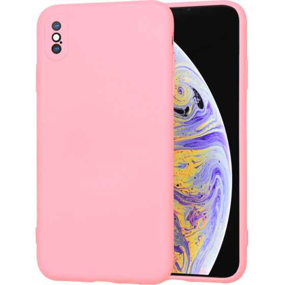 Techsuit - SoftFlex - iPhone XS Max - Chalk Pink