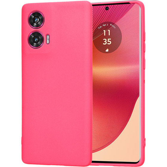 Techsuit - SoftFlex - Motorola Edge 50 Fusion - Hot Pink