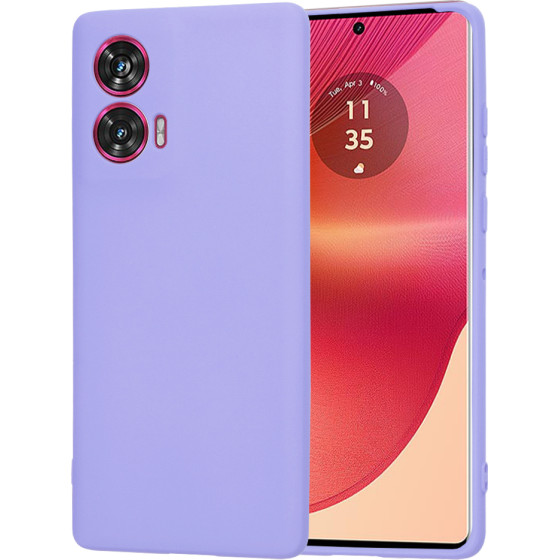 Techsuit - SoftFlex - Motorola Edge 50 Fusion - Light Purple