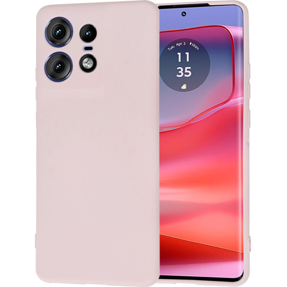Techsuit - SoftFlex - Motorola Edge 50 Pro - Pink Sand
