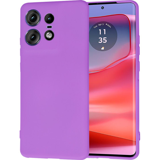 Techsuit - SoftFlex - Motorola Edge 50 Pro - Purple